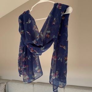 Old Navy Butterfly Scarf